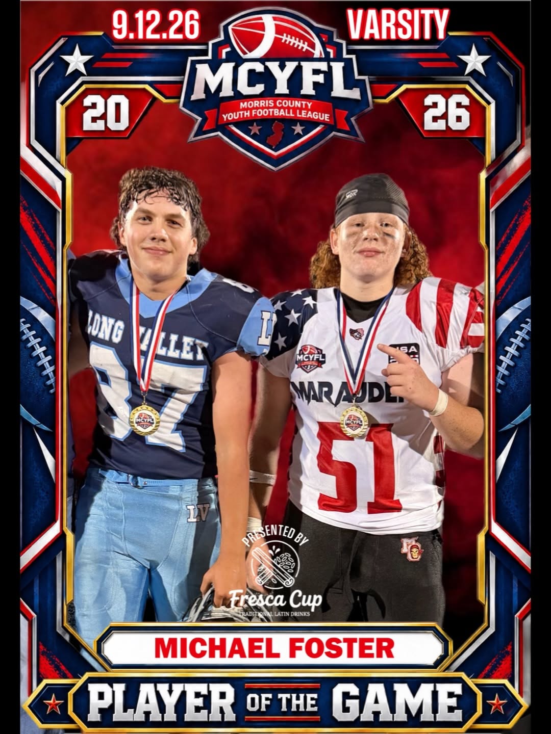 Michael Foster, Week 1 Player of the Game